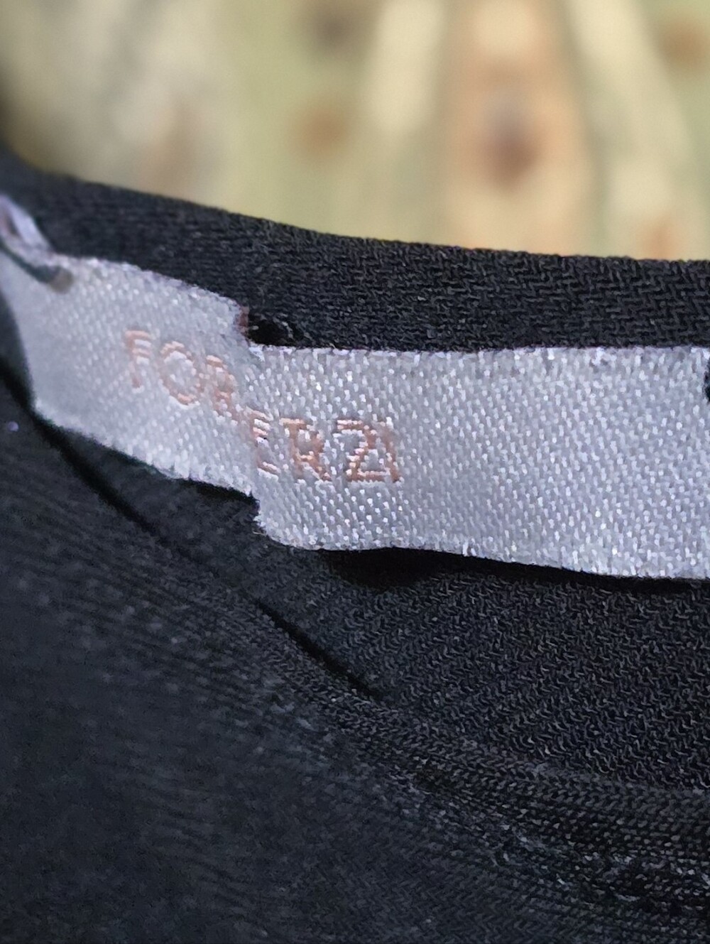 Forever 21 Black One-Shoulder Top - Picture 2 of 3